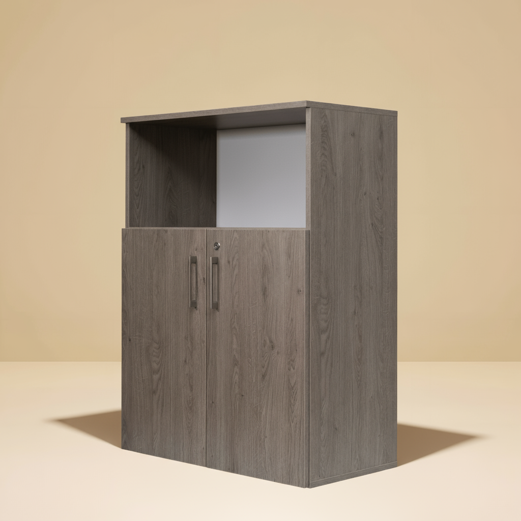 Kétjatós felül nyitott szekrény