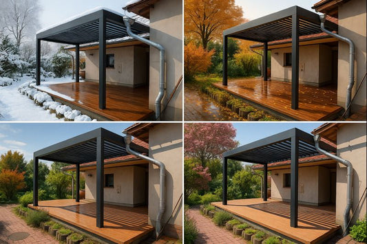 Mit bír a WPC teraszburkolat télen?