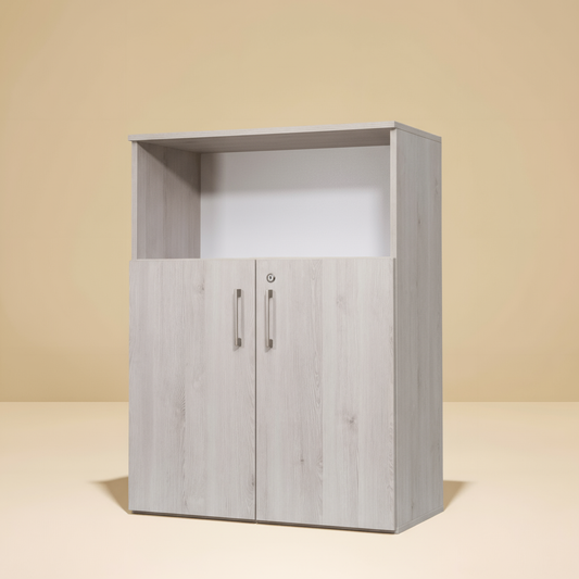 Kétjatós felül nyitott szekrény