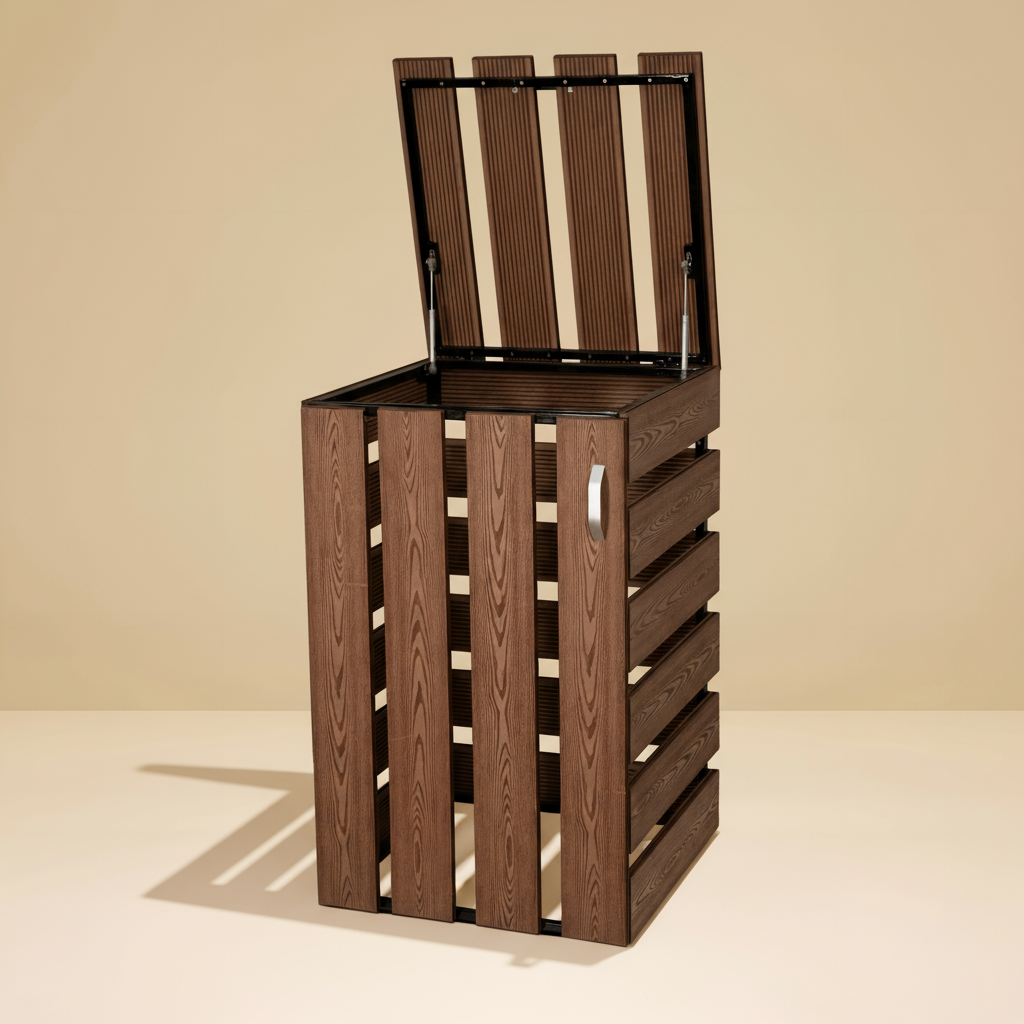 WPC kukatároló – esztétikus és időjárásálló megoldás kültérre