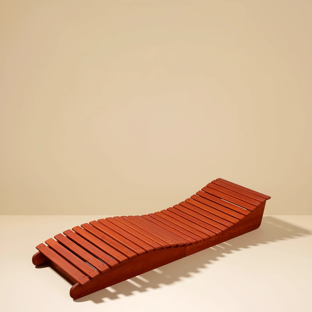 Fa napozóágy – természetes kivitel, WPC borítással is rendelhető